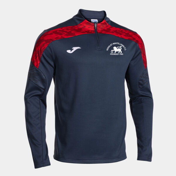 Sedgley White Lions Sweat with 1/4 Zip  Thumbnail