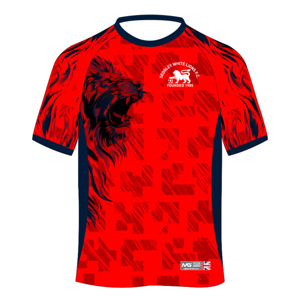 Sedgley White Lions Away Jersey Thumbnail
